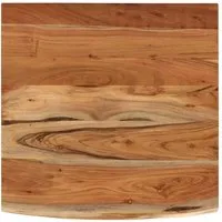 vidaXL Quadratische Waschtischplatte mit Naturkante von vidaXL