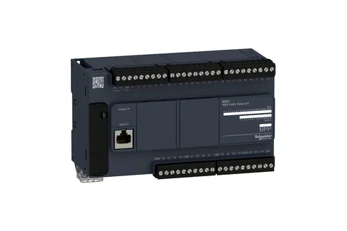 Schneider Electric TM221C40R Modicon M221 - 40 I/O SPS-Prozessor - Modicon M221 SPS-Prozessor mit 40 I/O, ideal für industrielle Automatisierung und einfache Programmierung.