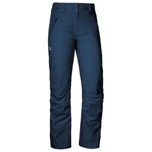 Schöffel Ski Pants Weissach Women navy blazer (8820) 42 - Damen Skihosen mit 4-Wege-Stretch für höchste Bewegungsfreiheit und einem Slim-Fit-Schnitt, ideal für sportliche Aktivitäten und modisches Auftreten auf der Piste.