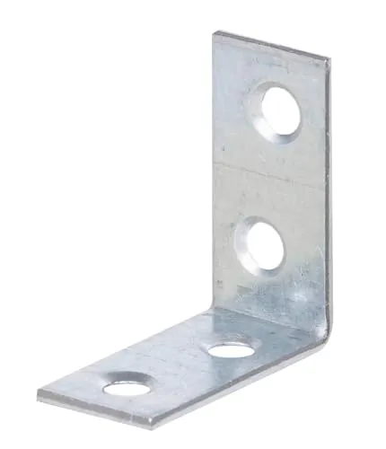 Alberts 848408 Stuhlwinkel, sendzimirverzinkt, 120 Stück - Hochwertige Stuhlwinkel aus sendzimirverzinktem Stahl, ideal für stabile Konstruktionen. Mit versenkten Schraublöchern für eine saubere Optik und einfache Montage – perfekt für Ihre Projekte.