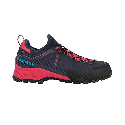 Mammut Damen Zapatilla ALNASCA Knit II Low GTX Sneaker - Wanderschuhe mit abriebfestem Gummi und konturierter Innensohle für optimalen Komfort und Leistung beim Sport.