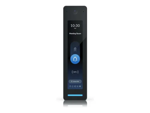 UbiQuiti Access Reader G2 Pro - NFC & BT Zutrittskontrolle Schwarz - Sicherheitstechnik-Zubehör mit 12 MP Kamera, IP55 wetterfest und einfache Entriegelung via NFC oder UniFi App für maximale Sicherheit und Komfort.