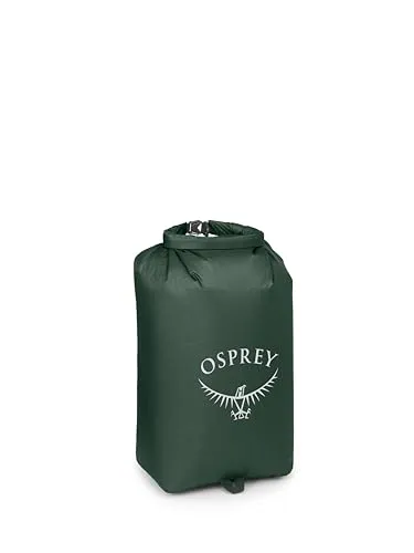 Osprey Ultralight Dry Sack 12 - Wasserdichter Packsack - Packsack mit 12 l Volumen, ideal für Trekking und Reisen. Wasserdichtes, beschichtetes Material und getapte Nähte sorgen für optimalen Schutz.