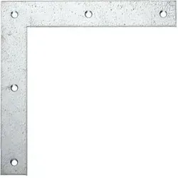 GAH Alberts Holzverb.-Eckwinkel L 200 x H 200mm gerade Stahl roh sendz.