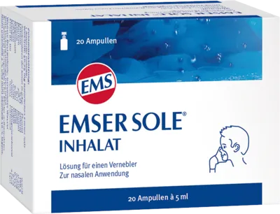 Emser Sole Inhalat Lösung für einen Vernebler von Uriach