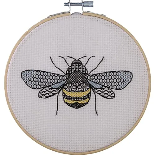 Anchor Blackwork Stickpackung Biene Zählmuster