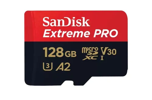 SanDisk MicroSDXC Extreme Pro 128 GB - Hochgeschwindigkeits-Speicherkarte mit 200 MB/s, wasser- und temperaturbeständig für Profi-Fotografen