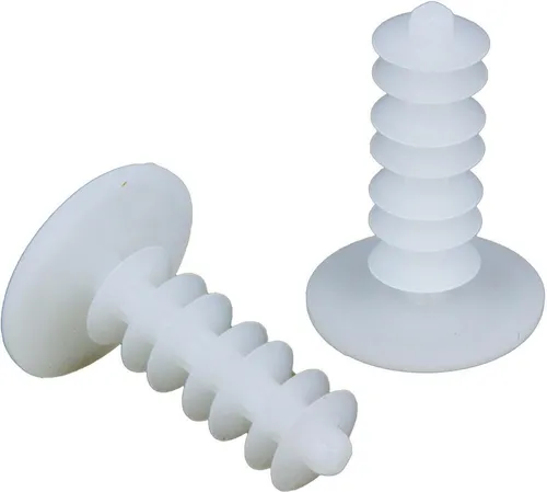 GeZu Impex® 100 Abdeckkappen, Verschlußstopfen, Dübelstopfen 14 x 40 mm weiß