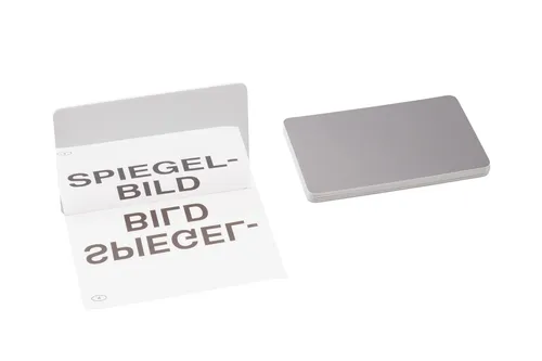 Satz aus 10 Spiegeln 150 x 100 x 1,5 mm - im Polybeutel