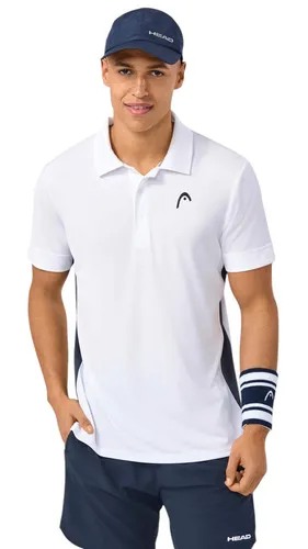 Head Tennis-Polo Slice - Herren, XXL, feuchtigkeitsabsorbierend - Tennisbekleidung mit Mesh-Einsätzen für optimale Atmungsaktivität und Mikrofasertechnologie für kühlenden, schnelltrocknenden Komfort auf dem Platz.