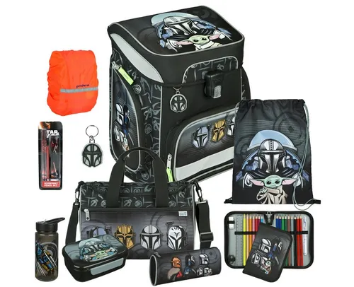 Scooli Schulranzen 1.Klasse Jungen EasyFit in unterschiedlichen Sets (10-tlg)