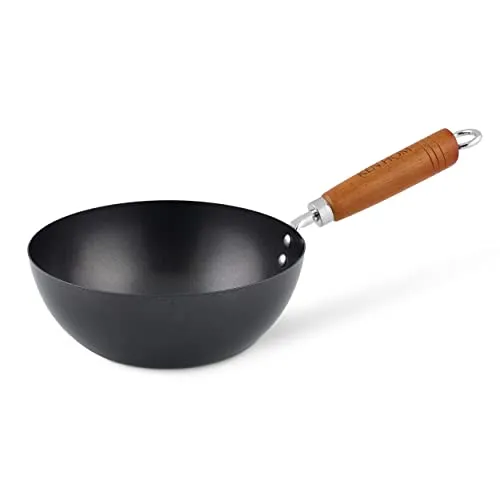 Ken Hom Mini-Wok aus Karbonstahl, 20 cm