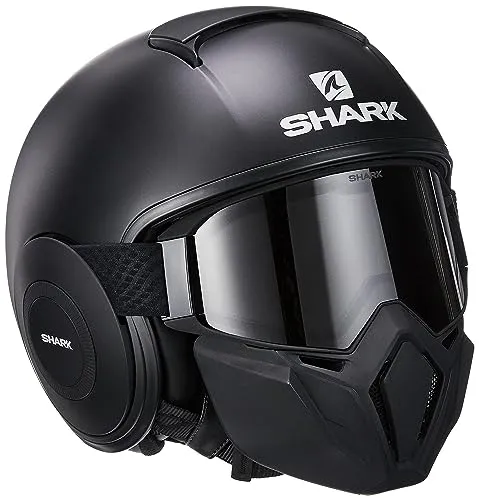 SHARK Herren NC Motorrad Helm Schwarz XS von Shark