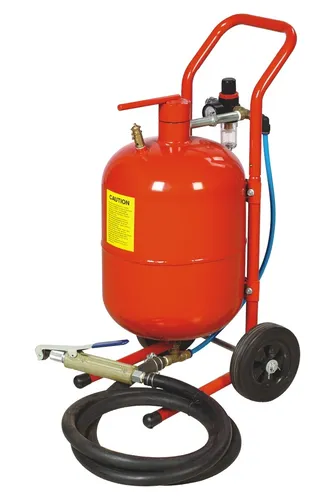 MOBILER SANDSTRAHLER SANDSTRAHLGERÄT STRAHLGERÄT 19 LITER VARAN MOTORS