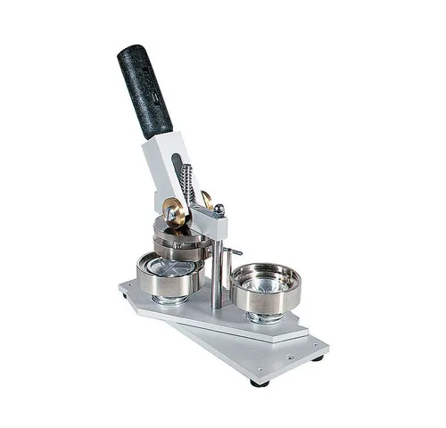 Badgematic Button Buttonmaschine-Set Multi 100 - Broschen-Set für Schulen, Kindergärten und Vereine, inklusive 100 Rohlingen und Kreisschneider für kreative Buttons.