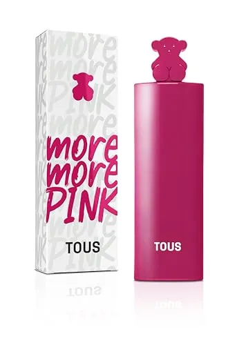Tous More More Pink Eau de Toilette für Damen 90 ml - Eau de Toilette mit fruchtig-blumigem Duft, ideal für moderne Frauen. Verleiht Eleganz und Selbstbewusstsein, perfekt für Alltag und besondere Anlässe. Langanhaltend und leicht tragbar.