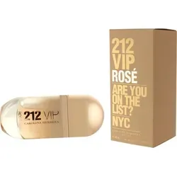 Carolina Herrera 212 VIP Rosé Eau De Parfum 80 ml - Damenparfüm mit frischen, blumigen Noten, ideal für besondere Anlässe und um einen bleibenden Eindruck zu hinterlassen.