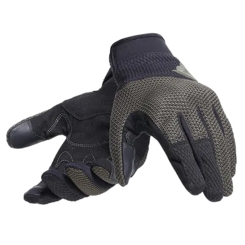 Dainese Torino Gloves S - Motorradhandschuhe mit stylischem Design in Schwarz und Traubenblatt-Grün, ideal für optimalen Grip und Komfort beim Fahren.