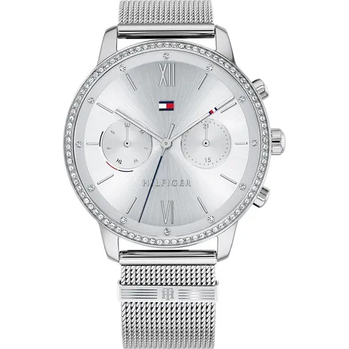 Tommy Hilfiger Damen Armbanduhr Blake 1782301 Chrono - Elegante Damen Armbanduhr mit Chronographen-Funktion, perfekt für stilbewusste Frauen, die Wert auf Präzision und Design legen.