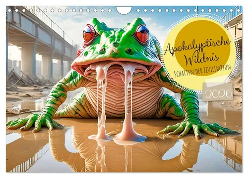 Apokalyptische Wildnis - Schatten der Zivilisation Kalender 2025 - Erleben Sie eine faszinierende Reise durch eine apokalyptische Welt. Der Kalender zeigt beeindruckende Motive und bietet 14 Seiten voller kreativer Inspiration.
