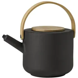Stelton Theo Teekanne 1.25 l. schwarz in schwarz von Stelton