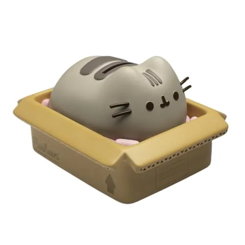 Grupo Erik Spardose Pusheen Cat Spardose Groß11,6 x 15,5 x 19,2 cm Sparbüchse für Kinder oder Erwachsene - Offizieller Kawaii Stuff Pusheen Merch Fanartikel Deko Geschenke