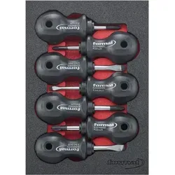 FORMAT Werkzeugmodul 1/9 Schraubendreher Stubby – 13-teilig von FORMAT