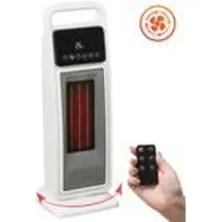 BROLLUX Elektroheizung 2000W LUX15 – Mobiler Heizkörper mit Fernbedienung