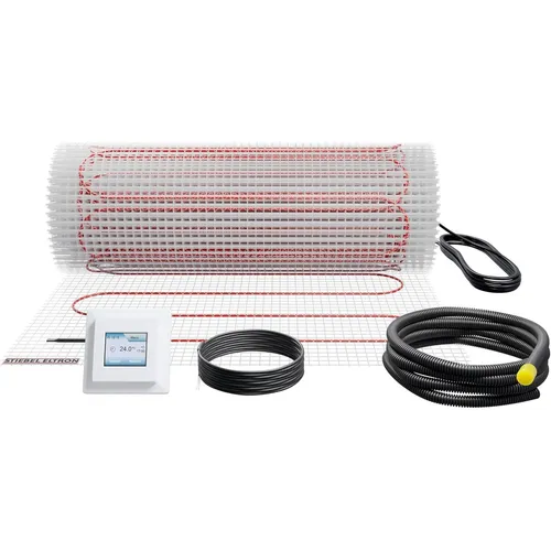 STIEBEL ELTRON FTM 100 Elektro Fußbodenheizung, 5m², 500 Watt, mit Thermostat - Elektro Fußbodenheizung für sanfte Wärmeverteilung, ideal für Teppich und Kork. Mit Thermostat für komfortable Steuerung und gleichmäßiges Aufheizen.
