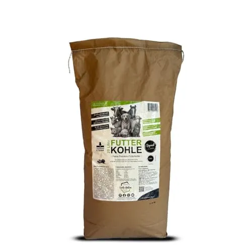 KohleHelden - Feine Futterkohle 20 Liter (ca. 5 kg) - EBC FutterPlus Zertifiziert (0-5mm)