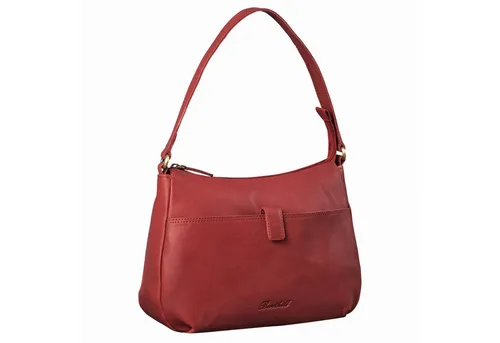 Benthill Handtasche Damen Echt Leder - Elegante Schultertasche aus echtem Rindsleder mit Vintage-Design, ideal für stilbewusste Frauen. Perfekt organisiert mit mehreren Fächern für Dokumente, Handy und mehr.