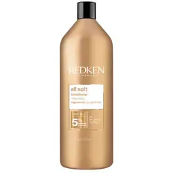 Redken All Soft Conditioner (1000 ml) - Haarpflege mit Argan-Öl für intensive Sanftheit und Glanz. Entwirrt und glättet das Haar, sorgt für geschmeidige Längen und Spitzen.