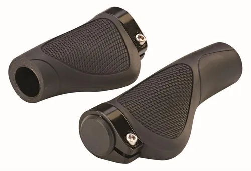 Prophete Ergo-Griffe, Schraubbefestigung und Lenkerstopfen, 132/98mm