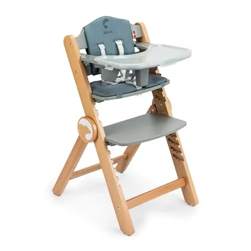 Kidnort Drömmer Hochstuhl klappbar mit Tablett – flexibel und sicher