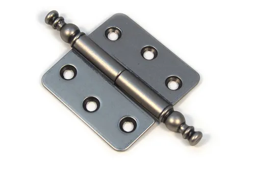 L+R Scharniere Zierscharniere Eisenbeschlag Truhenband Möbelbänder Silber