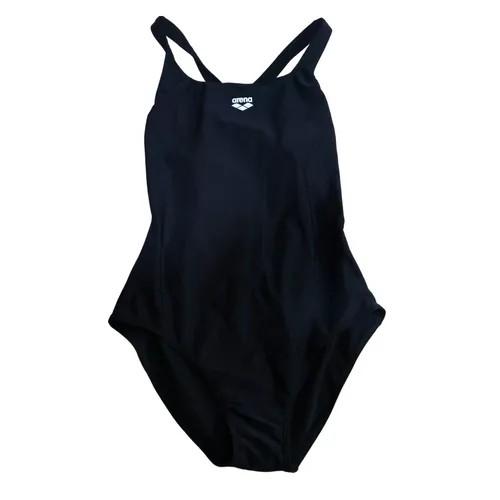 arena Damen W Dynamo One Piece R Schwimmanzug - Bademode für Damen, chlorbeständig und schnelltrocknend, ideal für Sport und Urlaub, Größe 42 in elegantem Schwarz.