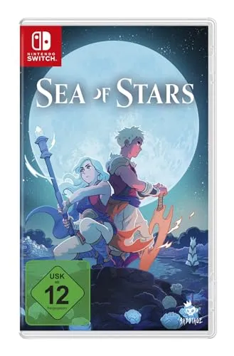 Sea of Stars - Switch - PC- & Videospiele, rundenbasiertes Abenteuer mit fesselnder Story, einzigartigen Kämpfen und vielfältigen Aktivitäten in einer magischen Welt.