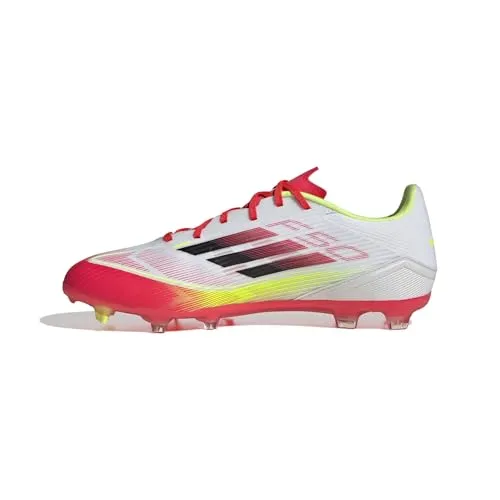 adidas Unisex F50 League Fußballschuhe FG/MG - Vielseitig und Leistungsstark - Fußballschuhe mit regulärer Passform und Sprintgrid-Technologie, ideal für verschiedene Bodenarten und maximale Agilität auf dem Spielfeld.
