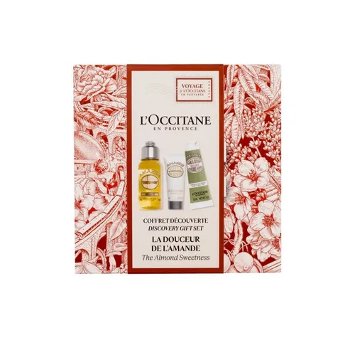 L'Occitane Sweet Price Almo Whsone Geschenkset - Geschenkset mit 3 Mandel Pflegeprodukten für eine sinnliche Pflege-Routine, ideal zum Verschenken und Kennenlernen.