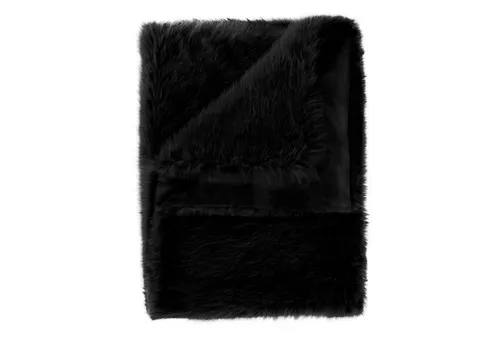 Heckett and Lane Tagesdecke Perle in schwarz von Heckett and Lane