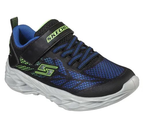 Skechers Vortex-Flash Kinder Sneaker - Bunte Turnschuhe für aktive Kids - Laufschuhe für Kinder, ideal für Freizeit und Sport, mit bequemem Klettverschluss und kühler Multicolor-Optik.
