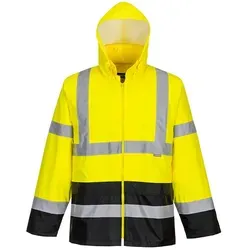 Warnschutz PVC-Regenjacke 