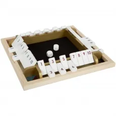 small foot Würfelspiel Shut the Box - Gold Edition 290984