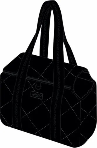Catago gesteppte Hundetragetasche schwarz von CATAGO