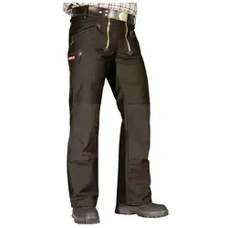 Oyster Arbeitshose Zunfthose Fabian schwarz grau - Arbeits- & Schutzkleidung, robuste Zwirn-Doppelpilot-Hose aus 100% Baumwolle mit CORDURA®-Einsätzen für extra Langlebigkeit und Komfort.