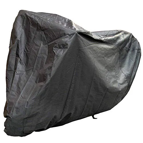 1PLUS Motorrad Abdeckplane Faltgarage Motorradgarage L-XL 250 x 85 x 155 cm 420D Polyestergarn