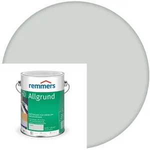 Remmers Allgrund grau, 2,5 Liter - Haftgrund für Metall, Hartkunststoff und Holz - Grundierungen mit exzellenter Haftung und Rostschutz, ideal für innen und außen, hemmt Gelbverfärbungen bei hellen Anstrichen.