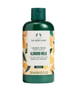 The Body Shop Almond Milk Shower Cream 250 ml - Körpercremes für Damen, spendet intensiv Feuchtigkeit und hinterlässt eine samtweiche Haut – ideal bei trockener Haut.