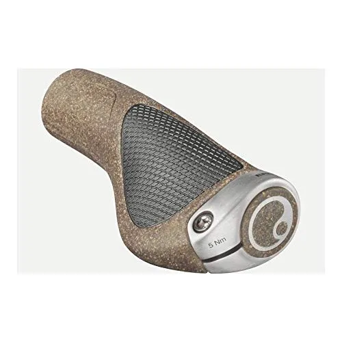 ERGON Fahrradgriffe GP1 Bio Kork (Small Rohloff® / Nexus®) - Fahrradgriffe aus nachhaltigem Bio-Kork für optimalen Grip und Komfort, ideal für lange Fahrten und unisex geeignet.