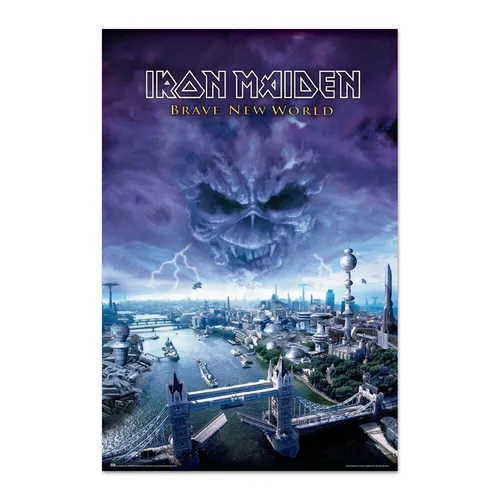 Poster IRON MAIDEN - Brave New World 61x91,5cm NEU 15628 ge